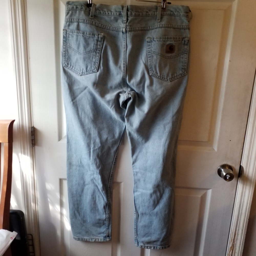 Carhartt Classic Relaxed Fit Medium Wash Jeans 38